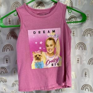 JoJo Siwa Pink 'Dream Crazy Big' Kids Tank Top